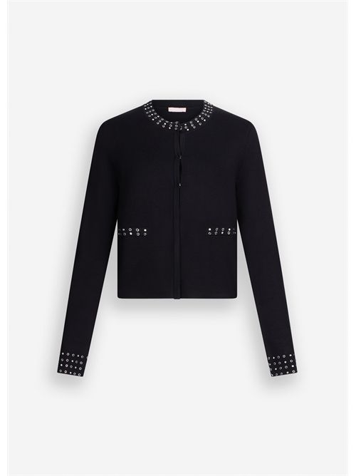 Jacket woman black LIU JO | MF5044MS49I/22222